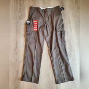 Dickies Cargo Pants Regular Fit Straight Leg  With Pockets Sz 36x30